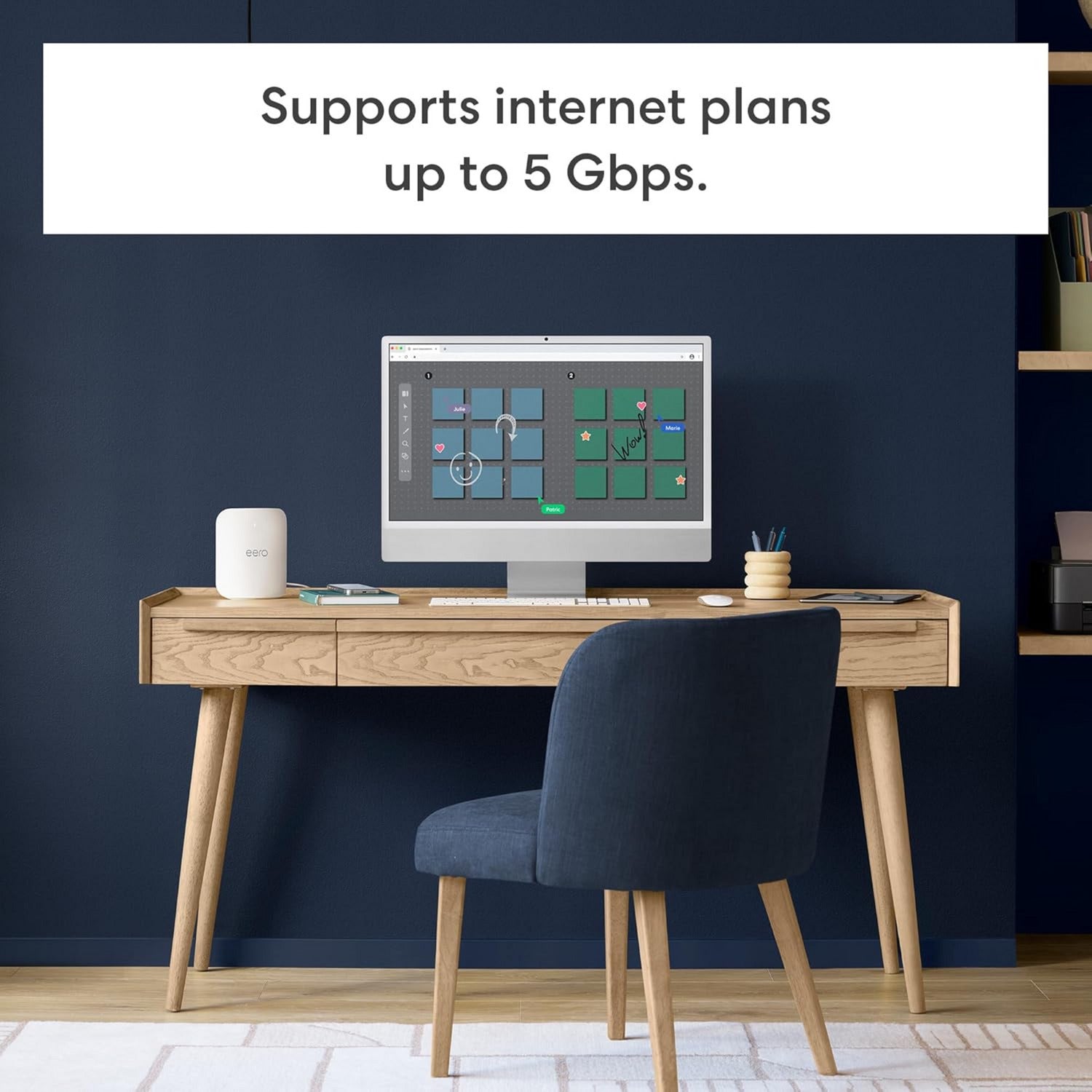 Eero pro 7 mesh wifi router mesh router (wit)