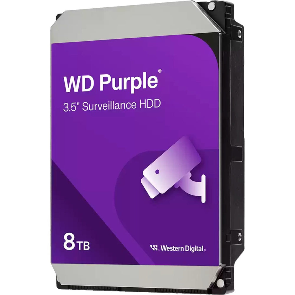 Western Digital WD85PURZ Purple Surveillance HD, 8TB, 3,5 inch, SATA3, 7200 rpm, 256 MB
