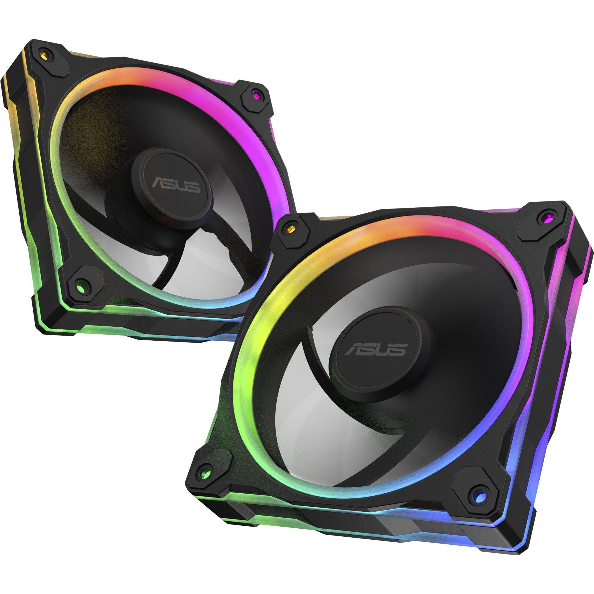 Asus prime mr120 argb fan - triple pack case fans (zwart, 3 stuks, 120 x 120 x 28 mm, 3 stuks)
