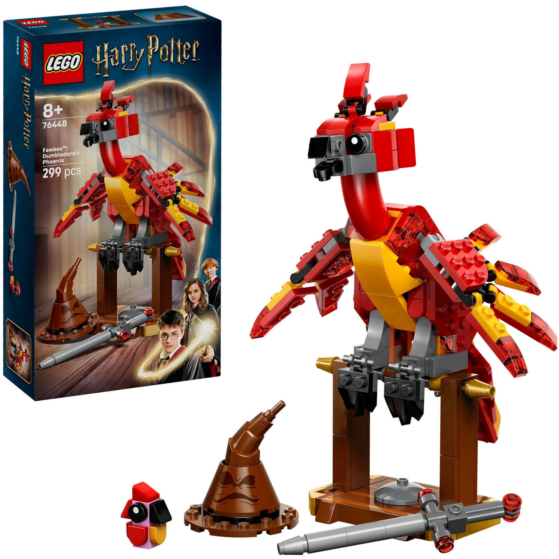 Lego 76448 harry potter felix de feniks van perkamentus | 2 stuks