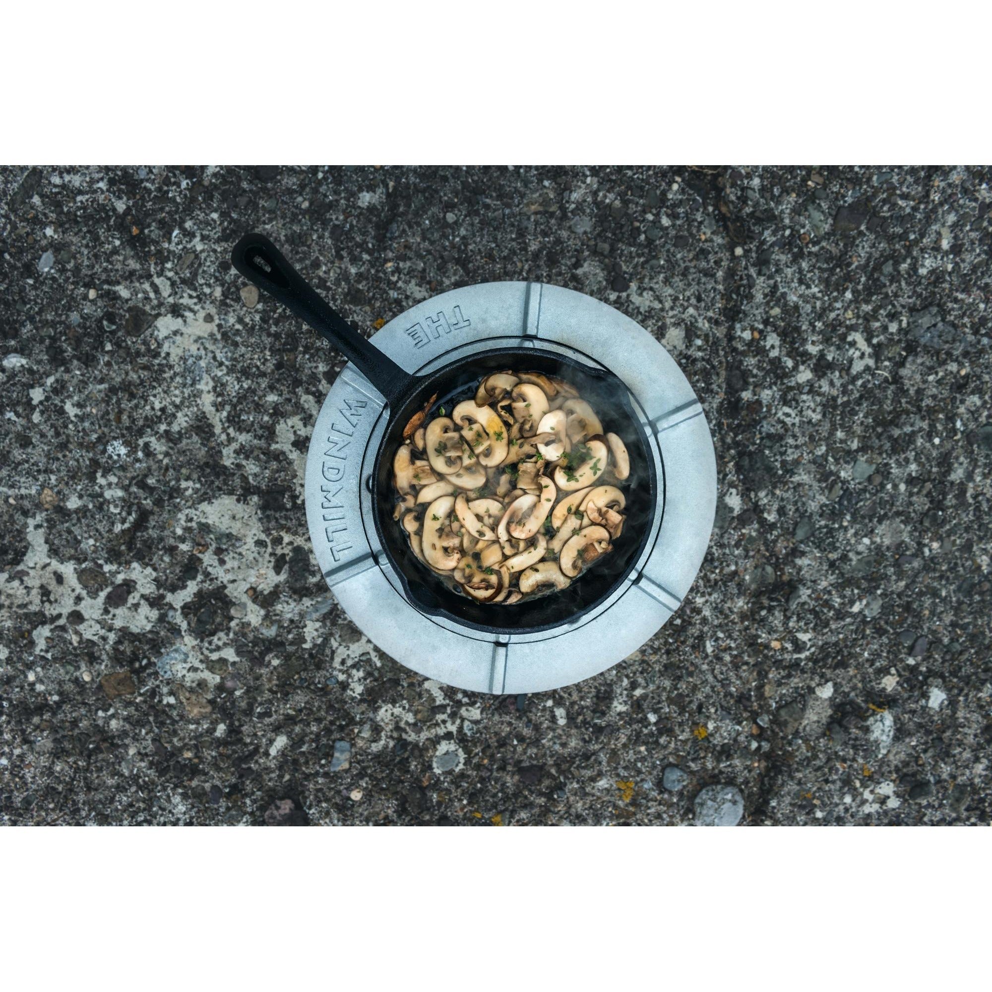 The windmill skillet m bak- braadpan (zwart, ø 21 cm)
