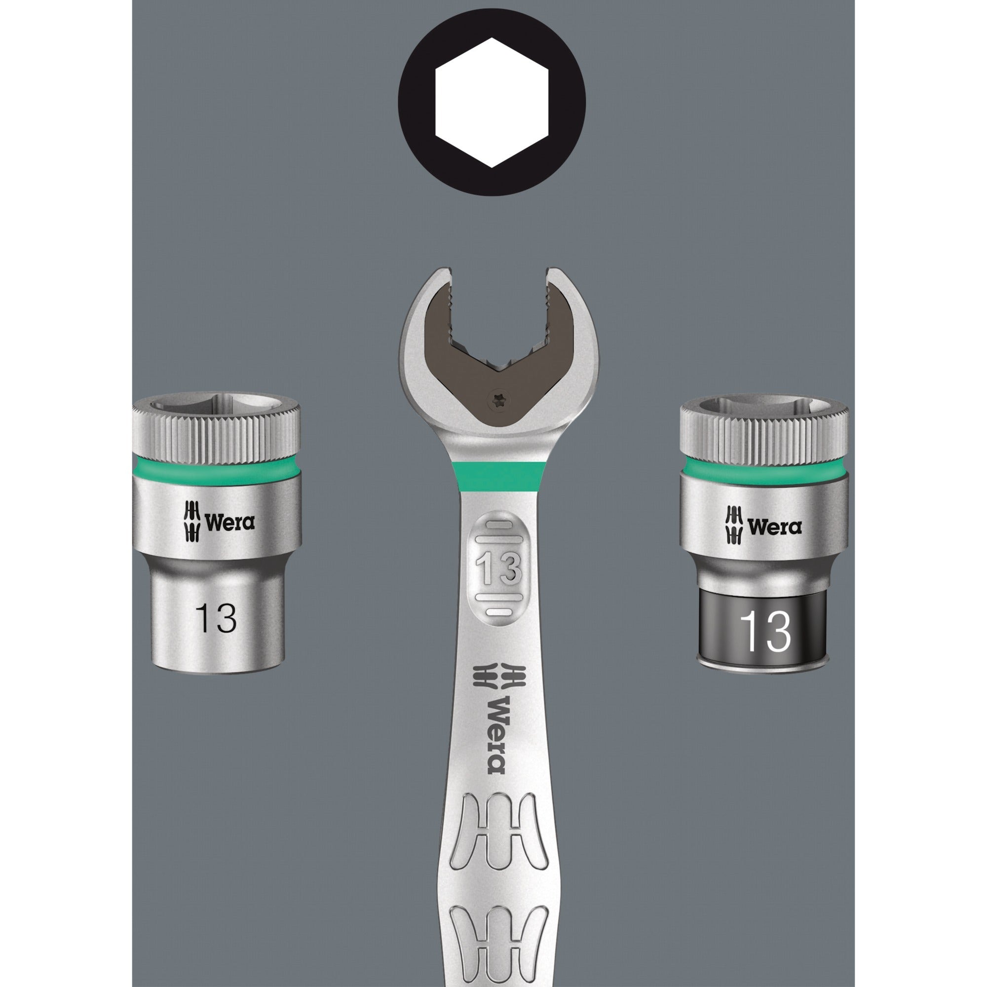 Wera 8100 SA 11 Zyklop Metal-ratelset, 28-delig