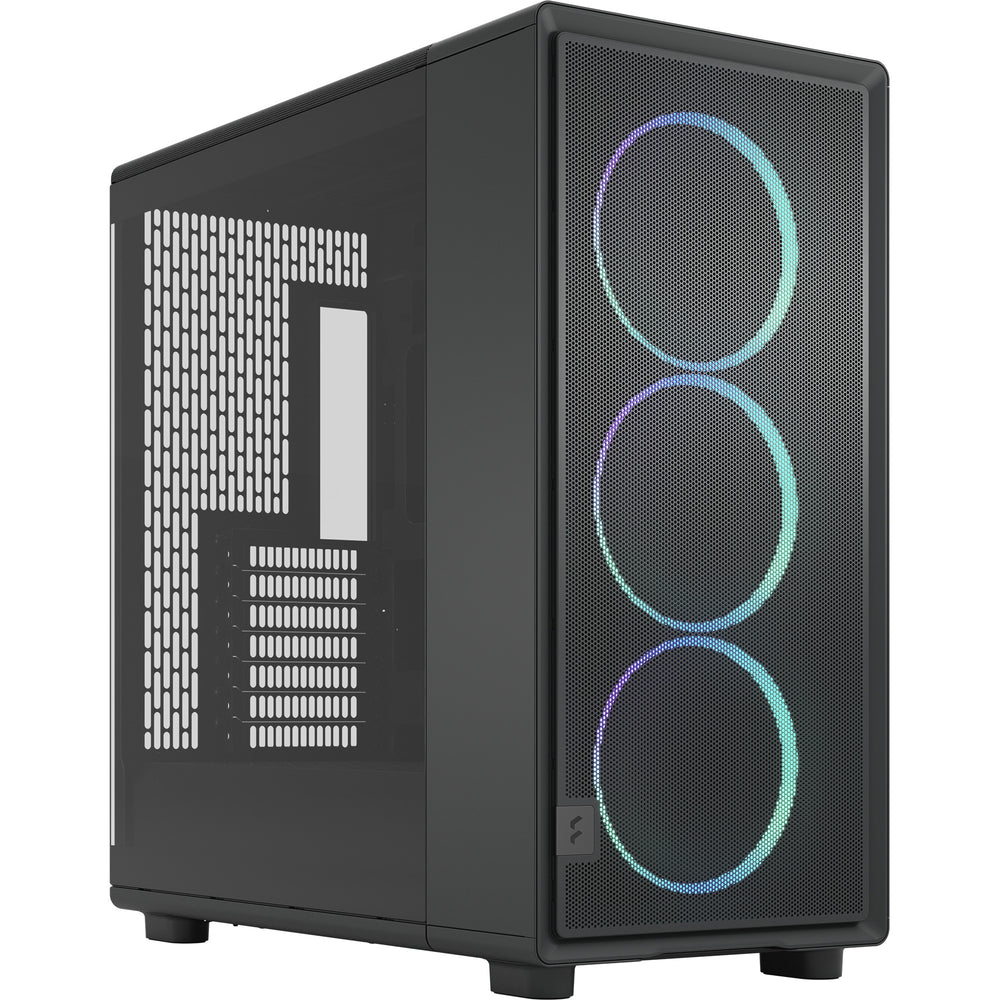 Fractal design epoch xl tg rgb midi tower behuizing (zwart | 2x usb-a | 1x usb-c | rgb | tempered glass)