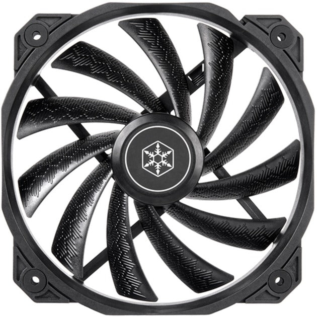 Silverstone shark force 160 case fan (zwart, 160 x 160 x 27 mm, pwm)