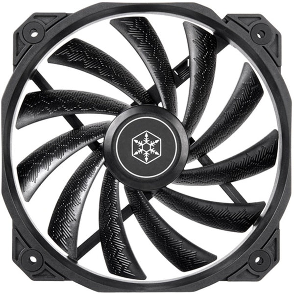 Silverstone shark force 160 case fan (zwart, 160 x 160 x 27 mm, pwm)