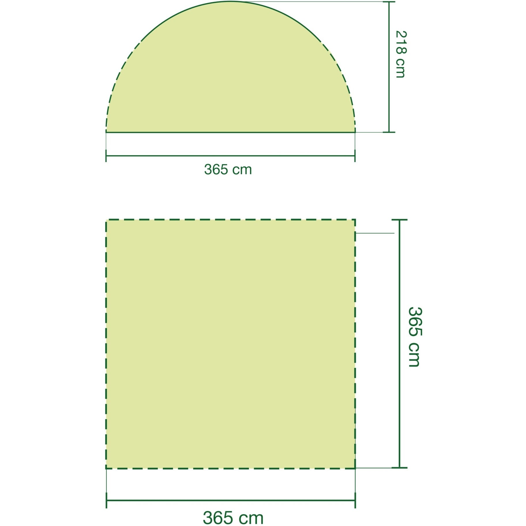 Coleman event shelter l paviljoen (lichtgrijs grijs, 3.65 x 3.65 m)