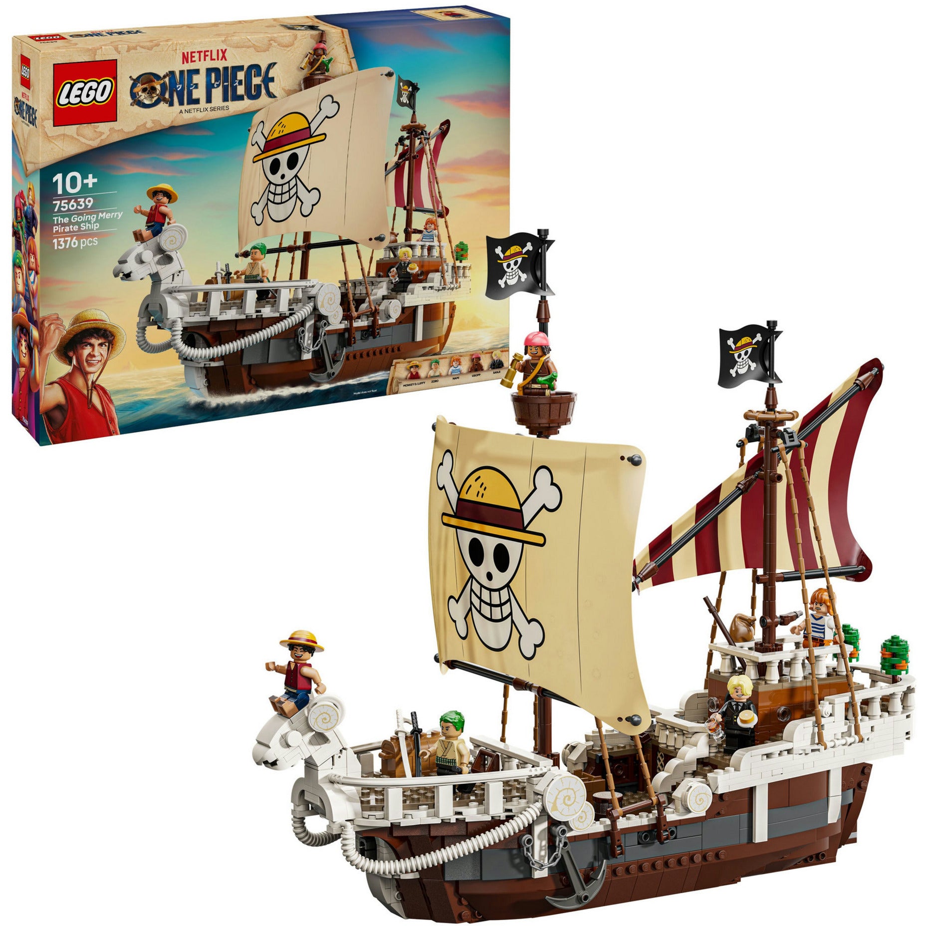 Lego ® one piece het piratenschip going merry bouwset - 75639