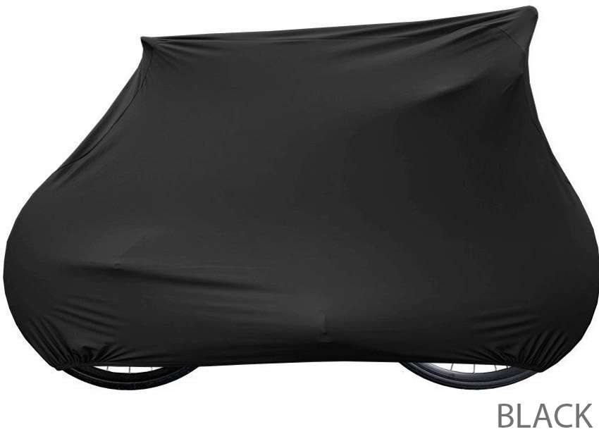 Volledige fietssok DS Covers Stretch-Fit zwart