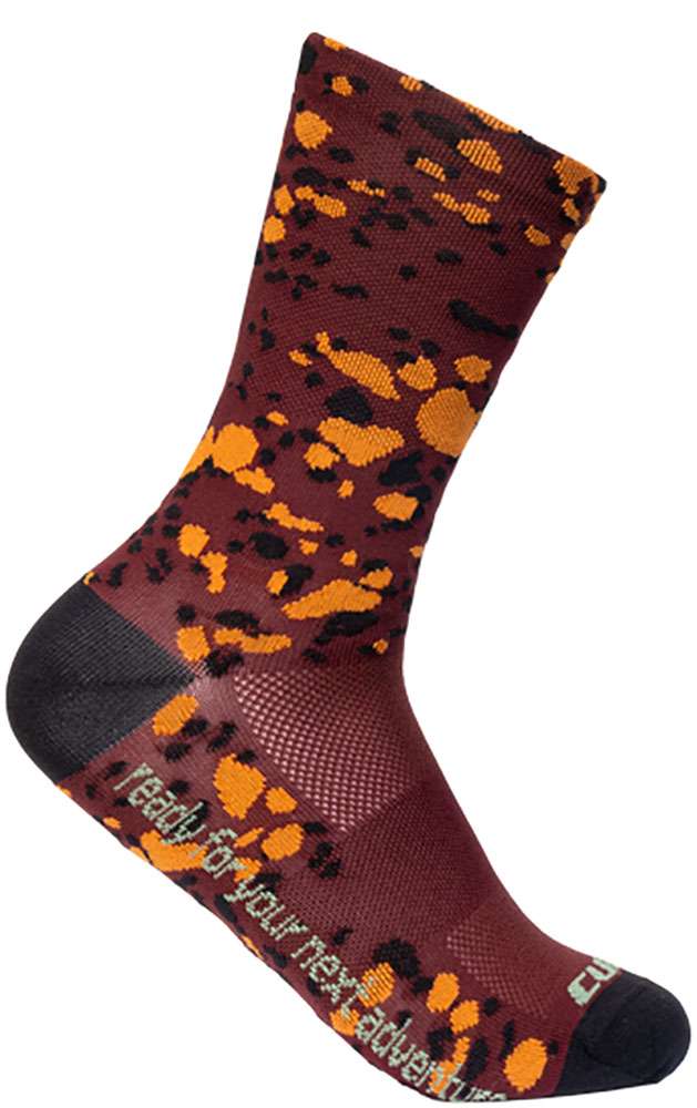 Cube high cut road xc sprinkle - socks
