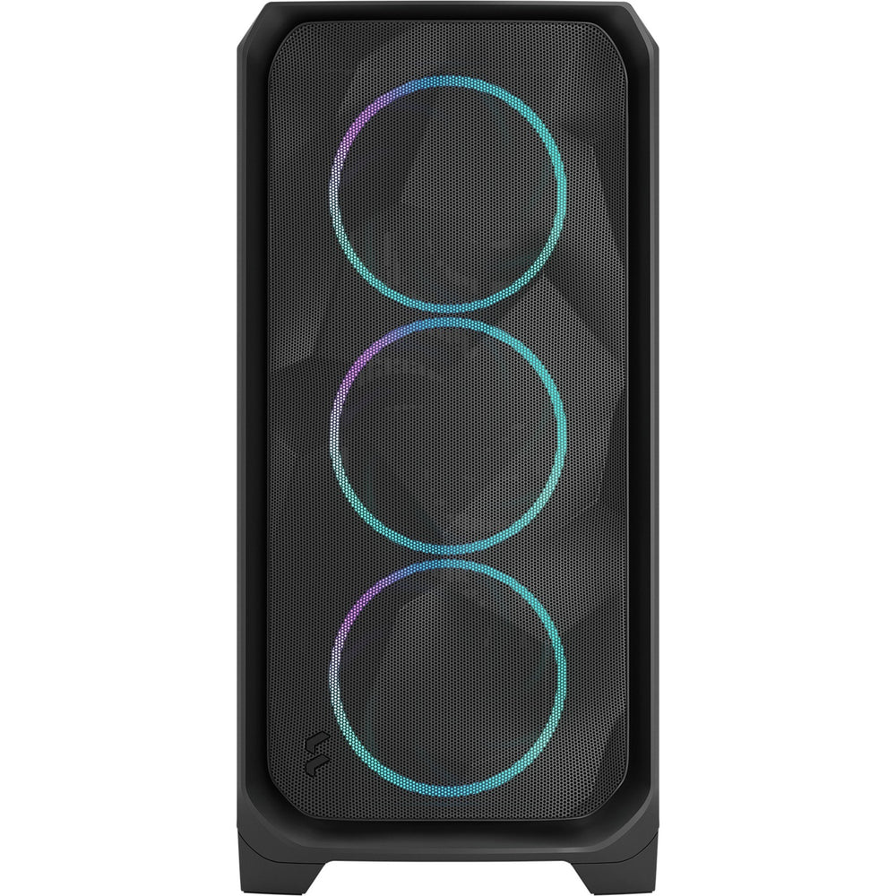 Fractal design meshify 3 xl rgb big tower behuizing (zwart | 2x usb-a | 1x usb-c | rgb | tempered glass)