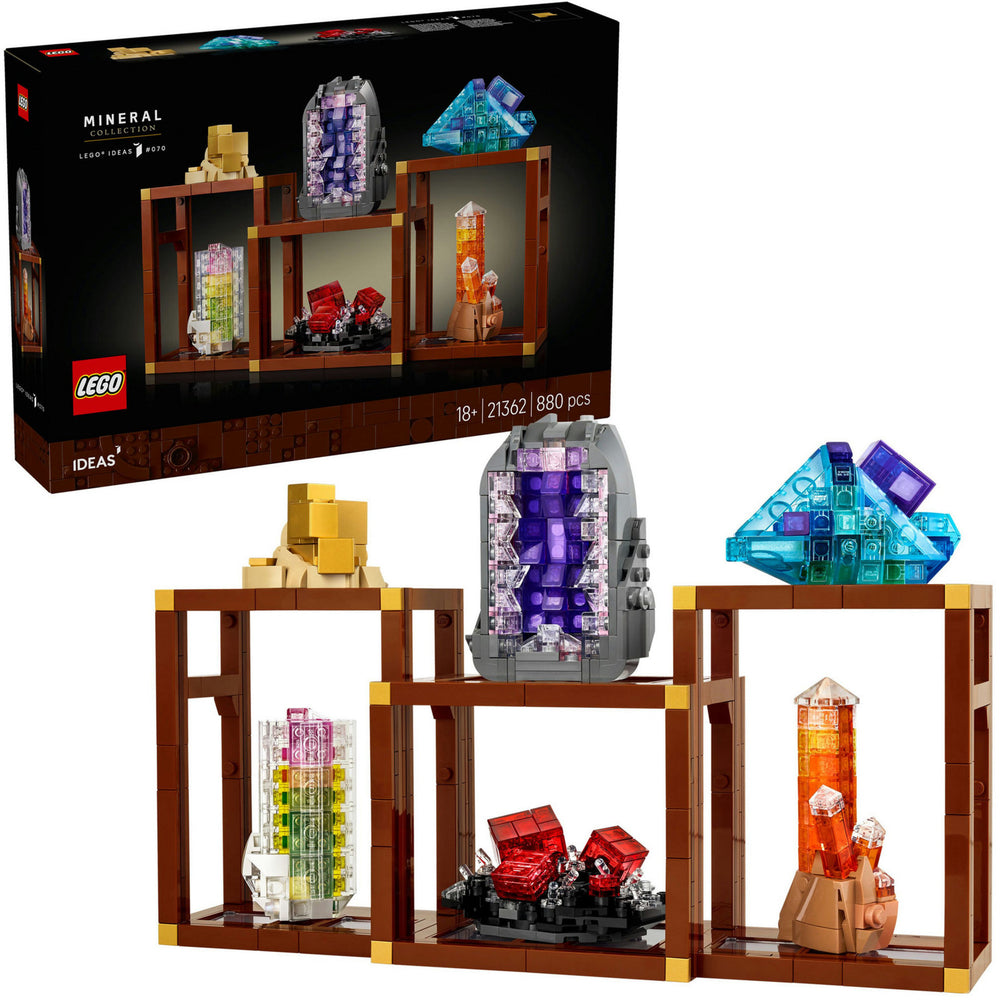 Lego ideas mineralenverzameling set - 21362