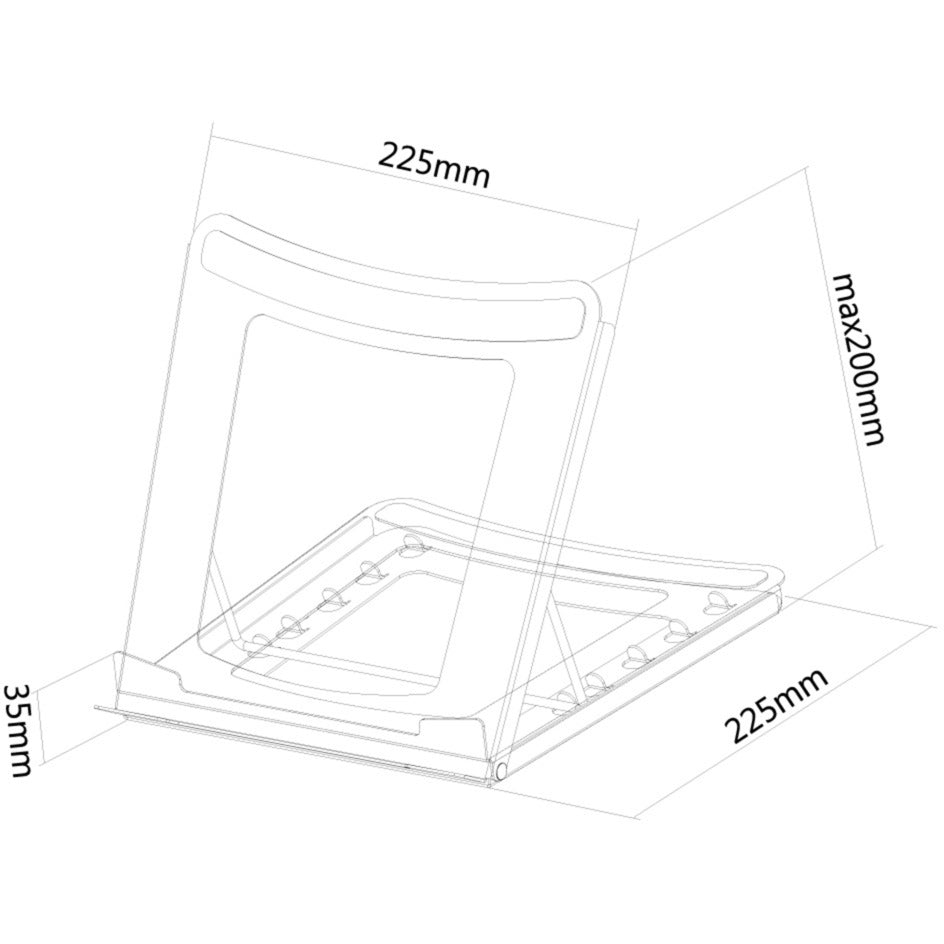 Neomounts NSLS075BLACK Notebook Stand (Black)