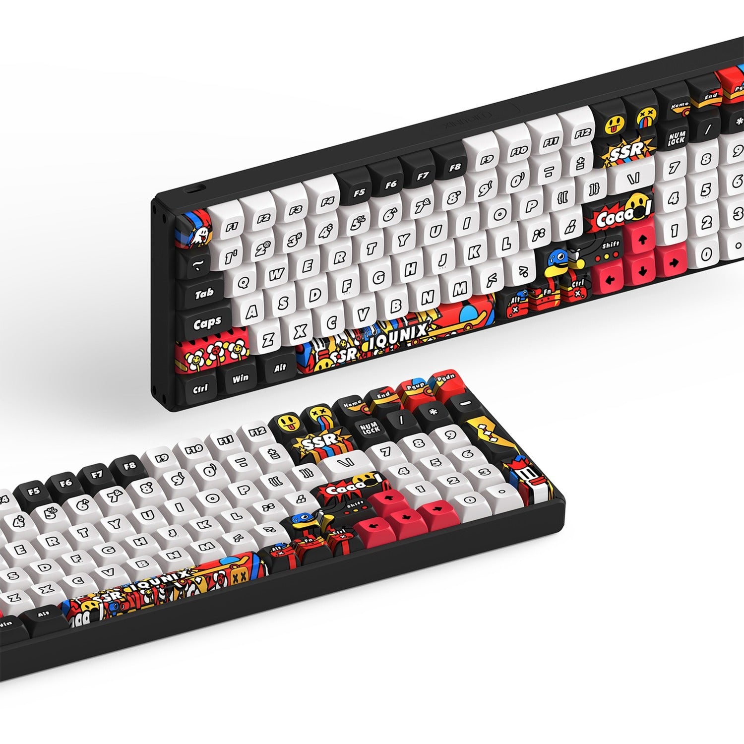 Iqunix F97 Graffiti Diary Draadloos Mechanisch Toetsenbord