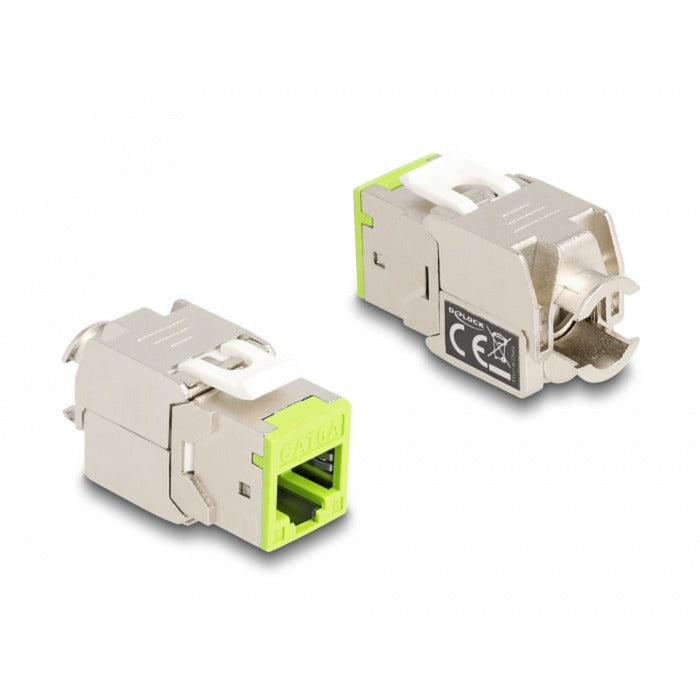 DeLOCK DeLOCK Keystone Module RJ45 Jack naar LSA Cat 6a gereedschapsvrij