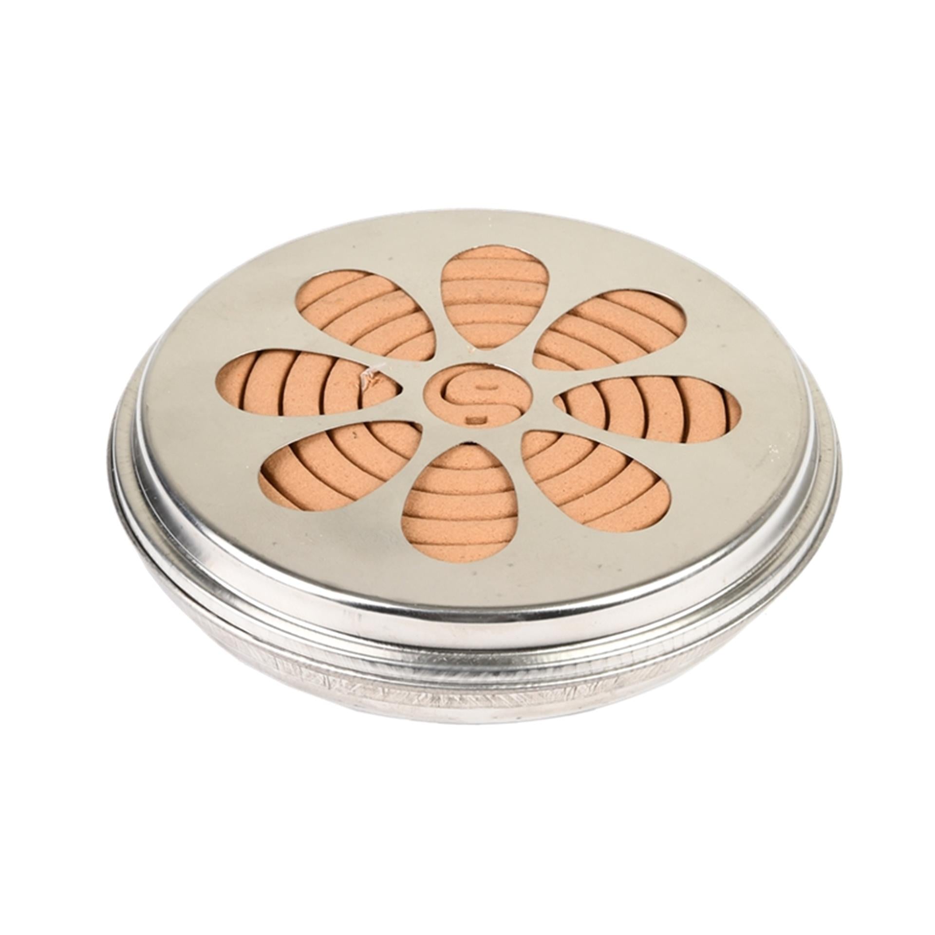 Esschert design citronella spiralen in zinken doosje