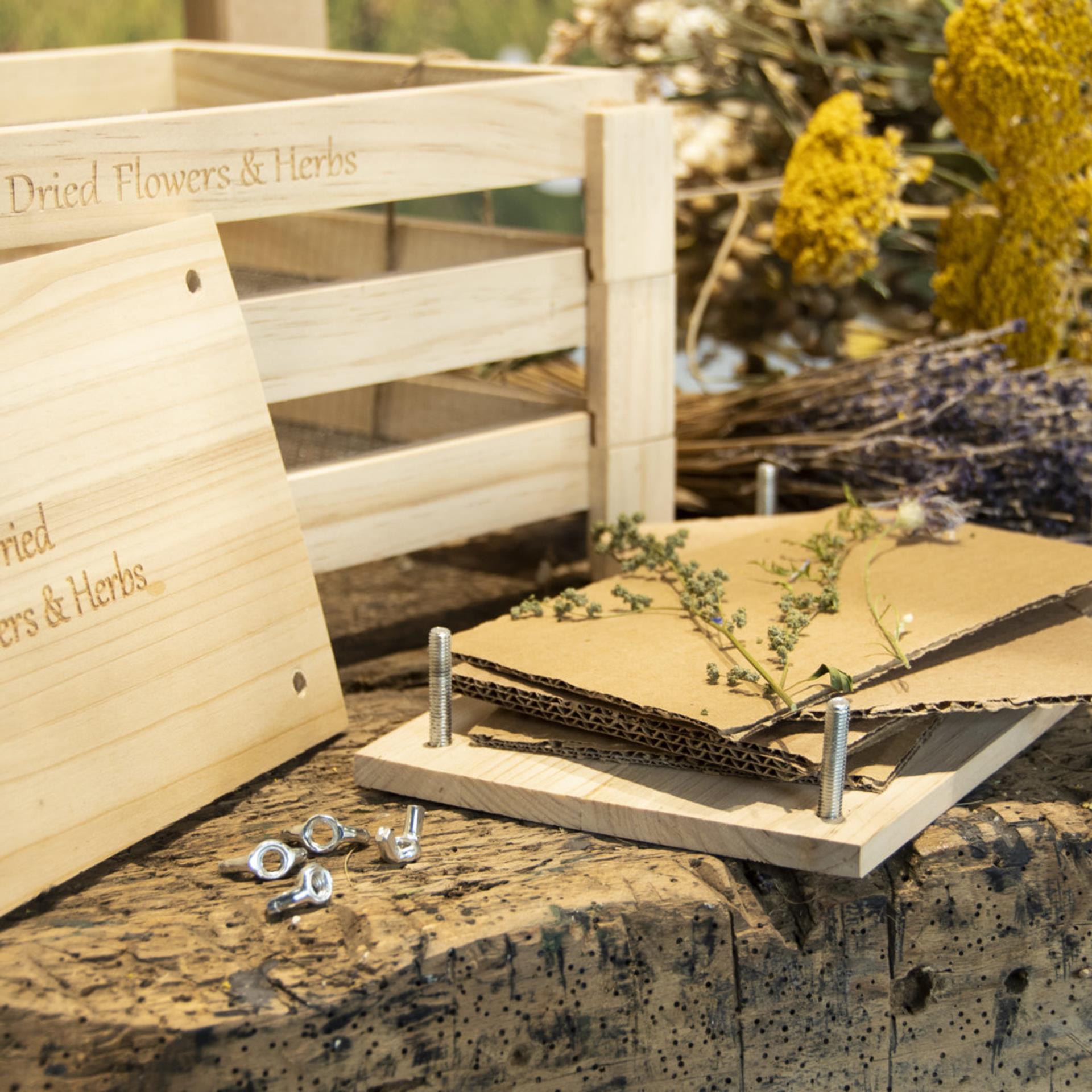 Esschert design bloemen- en kruidenpers