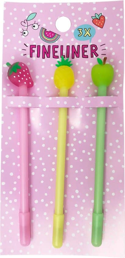 Van der doelen 3 fineliners zomerpretfruit