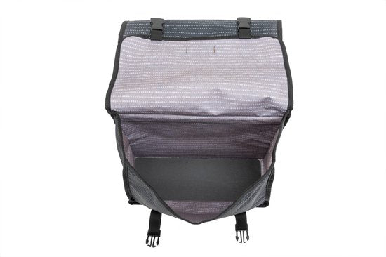 New Looxs Fiori Dubbele Fietstas - Zwart - Dubbele tas - 30L