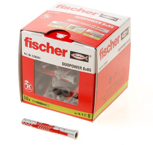 Fischer duopower 8x65 50 st -538251
