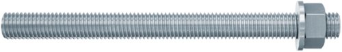 Fischer fis a m10 x 130 ankerstangen 5.8 met moer en ring 10 stuks - 90279