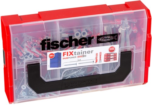 Fischer fixtainer duopower duotec pluggen met schroeven