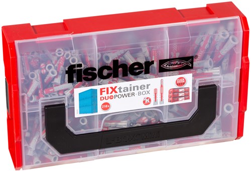 Fischer fixtainer duopower pluggen kort en lang
