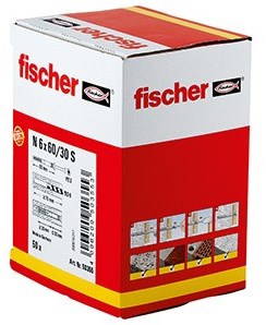 Fischer nagelplug n6x60 (50st.)