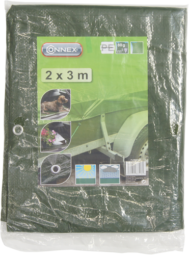 Connex afdekzeil 2x3m 80g - flor80440