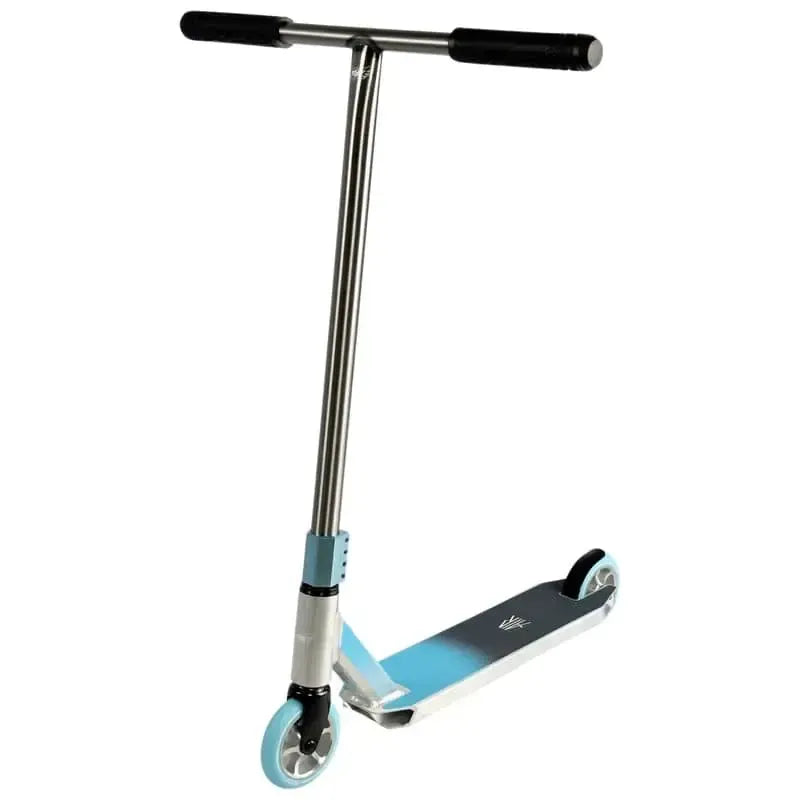 Flyby air v2 pro scooter chroom-blauw