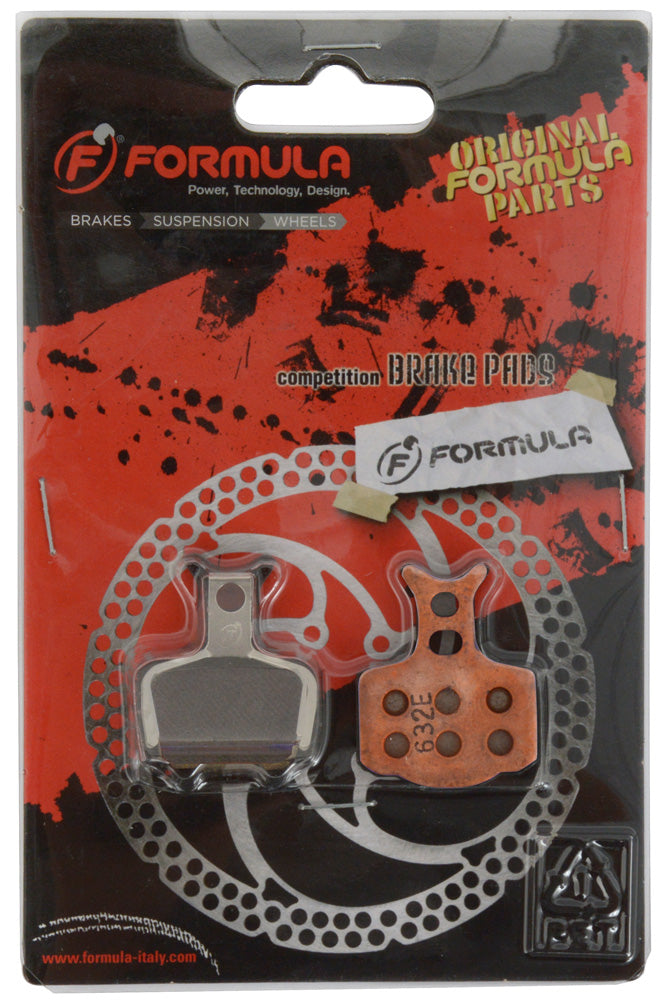 Formula cura oval theone mega rx r1 r1r t1 c1 sintered metal disc brake pads