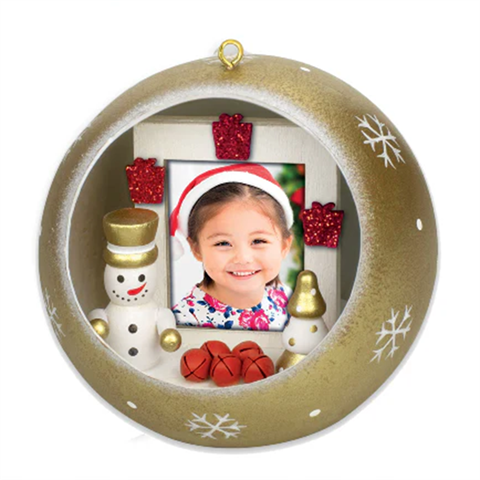 Foto Kerstbal Eithel LS442 3,5x4,5 �10 cm