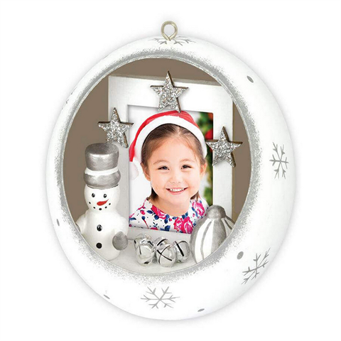 Foto Kerstbal Harlo LS446 3,5x4,5 �10 cm