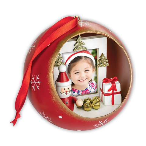 Foto Kerstbal Jarvis LS445 3,5x4,5 �10 cm
