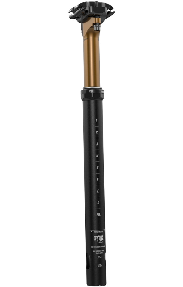 Fox racing shox transfer sl factory internal vario dropper post | 31,6mm x 125mm