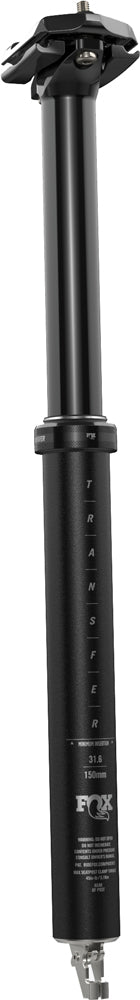 Fox racing shox transfer performance elite internal dropper post | 31,6mm x 180mm
