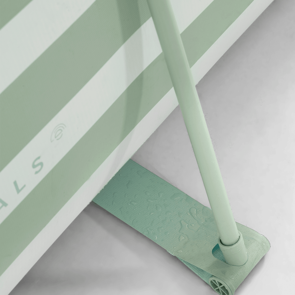 Essentie | groen wit opzet zwembad 260x160x65 cm incl. opzetstuk accessoires