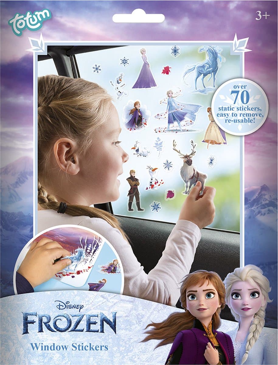 Totum disney frozen 2 - raamstickers
