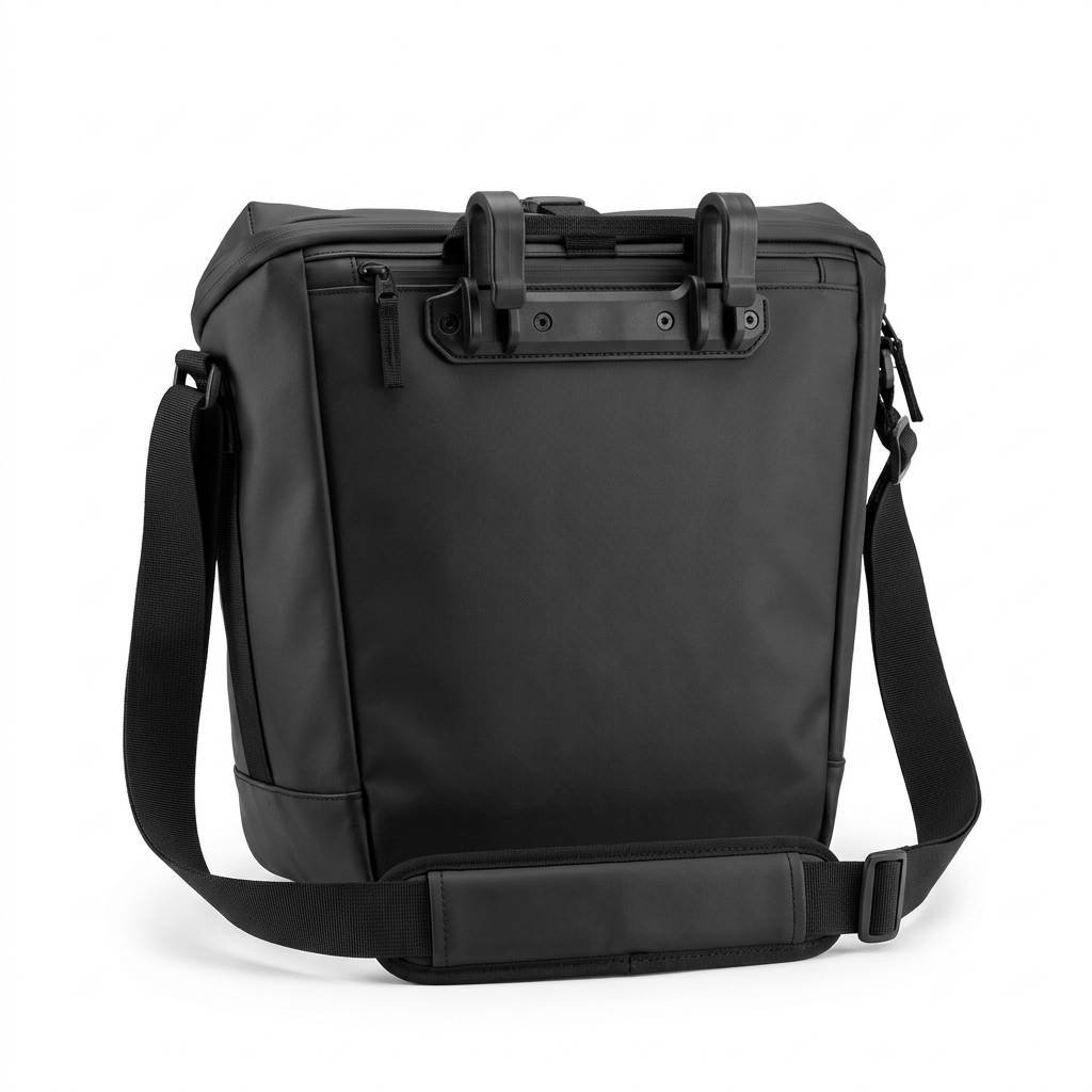Basil Noir Business Bag fietsschoudertas 17L zwart