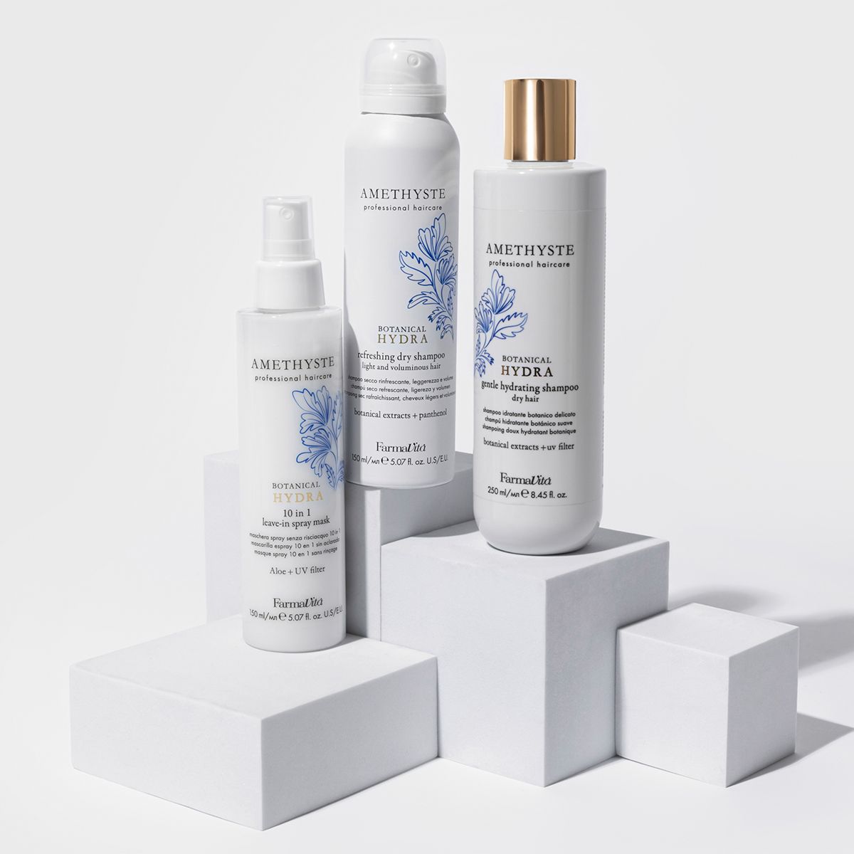 Farmavita amethyste botanical hydra 10 in 1 leave-in spray masker 150ml