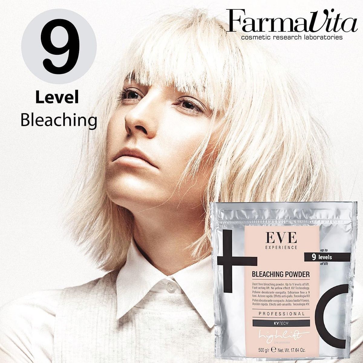 Farmavita eve experience high lift blondeerpoeder sachet 30gr