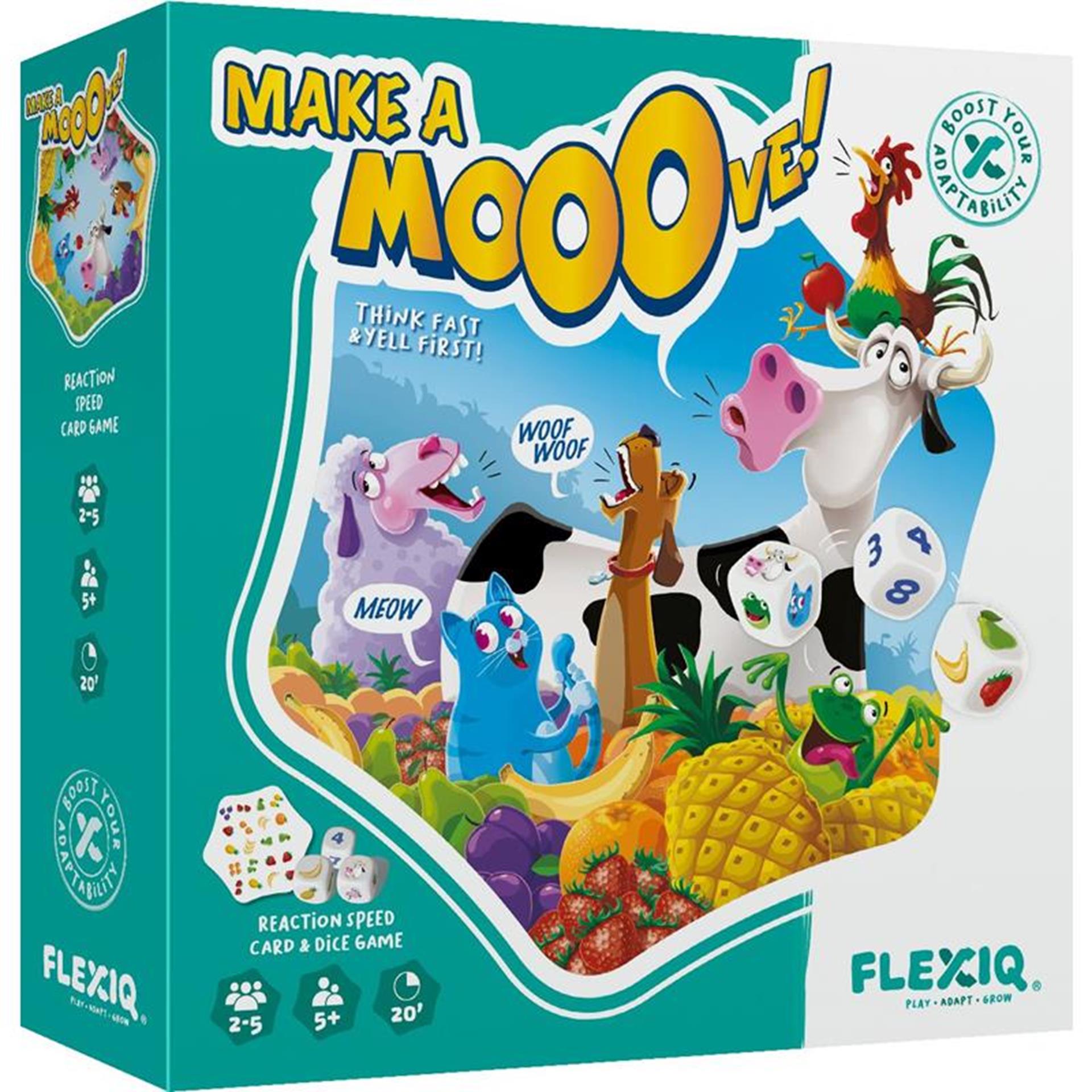 Asmodee Maak een Mooove! Kaartspel