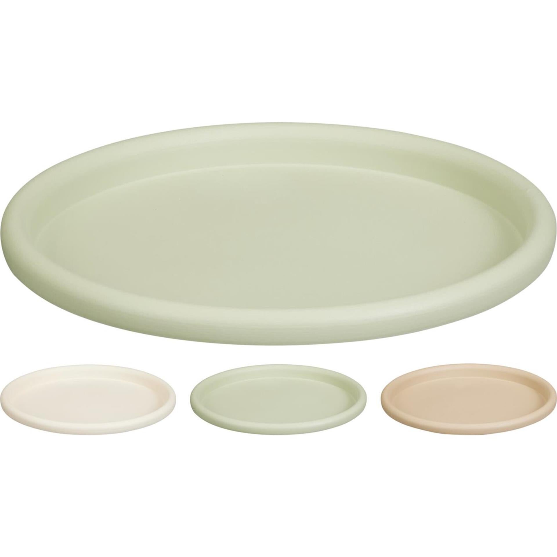 Home styling onderbord ø31cm 3 assorti