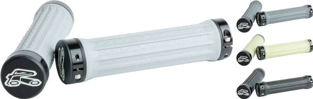 Renthal lock-on traction grips | soft grey