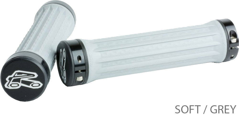 Renthal lock-on traction grips | soft grey