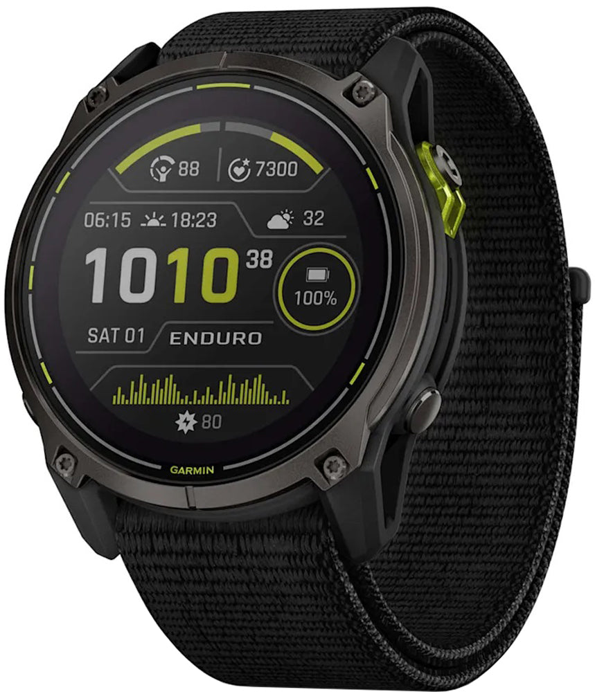 Garmin enduro™ 3 sapphire solar - gps multisport smartwatch
