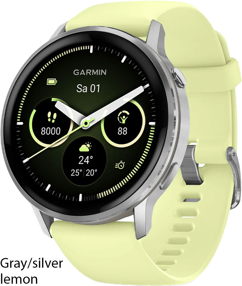 Garmin venu® 4 - 45 mm gps multisport smartwatch | schwarz schiefergrau