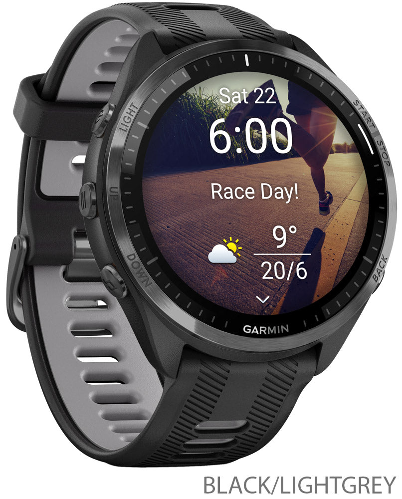Garmin forerunner 965 - 47mm gps multisport smartwatch | zitronengelb schwarz
