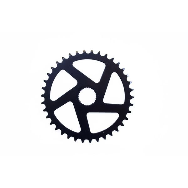 Gazelle kettingblad 38 tanden montage plat zwart