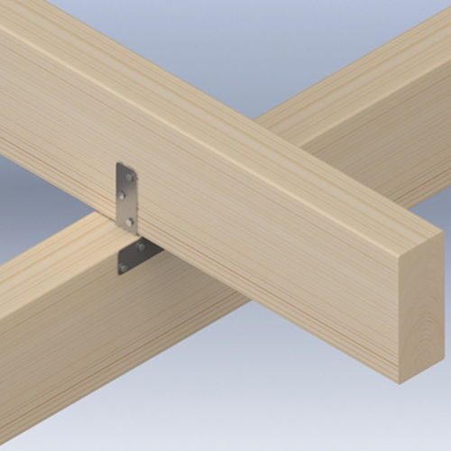 Gb trussclip verticaal 75mm verzinkt | 25 stuks - 17212310