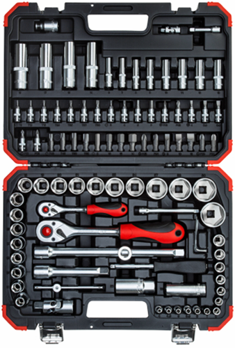 Gedore Socket Set 1/4" + 1/2" | 94-pc. - 3300057